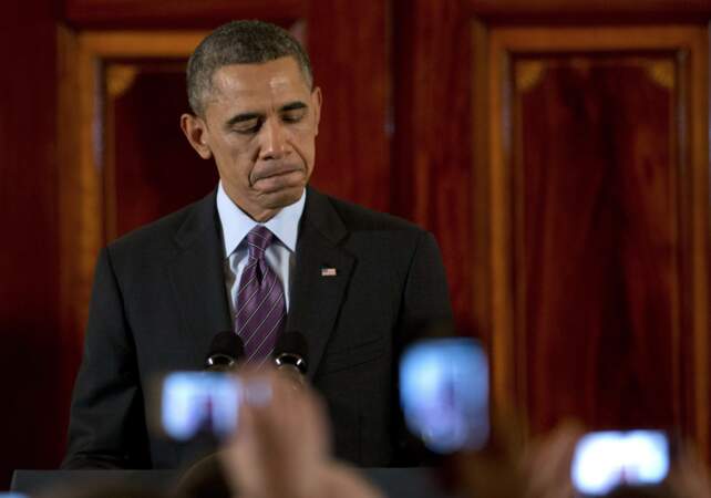 Barack Obama réagit à la mort de Nelson Mandela, le 5 décembre 2013