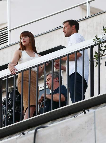 Puis hier, mardi 19 juillet, les deux acteurs étaient de nouveau au balcon