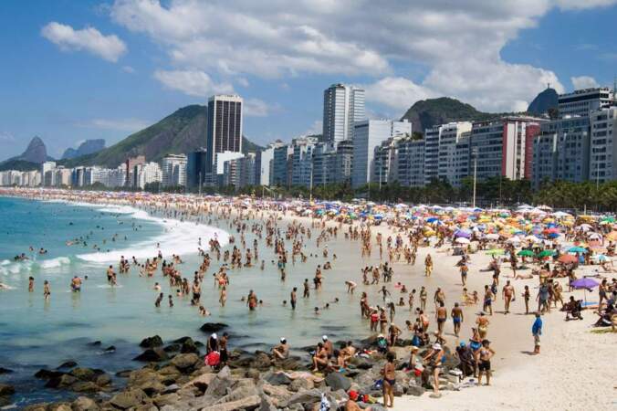 L'une des plus belles et célèbres plages de la planète... Copacabana !
