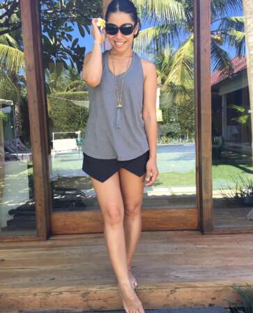 Anggun est à Bali. 