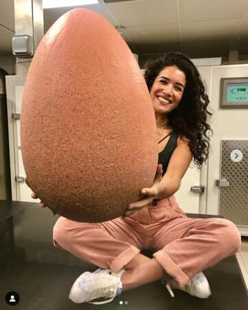 Vu la taille, la grande gagnante de la chasse aux œufs 2019 pourrait Sabrina Ouazini…