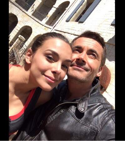 Pas bête, Olivier Minne a fait un selfie avec l'ancienne Miss France