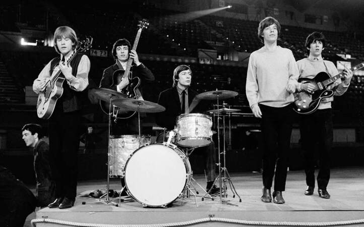 Les Rollings Stones en avril 1964