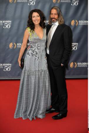 Lisa Edelstein et son mari Robert Russell