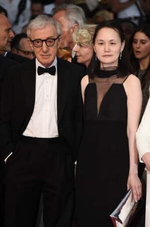 Woody Allen et son épouse Soon-Yi présentent The Irrational Man à Cannes