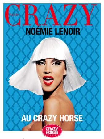 La magnifique Noémie Lenoir fait son entrée au Crazy en 2013.