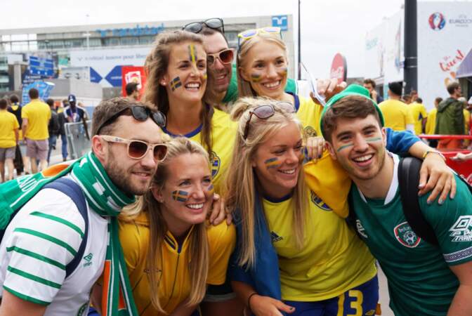 Les Suédoises savent s'attirer la sympathie de leurs adversaires 