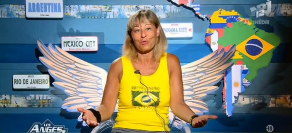 Corinne, la maman de Steven, est une fan du Brésil !  