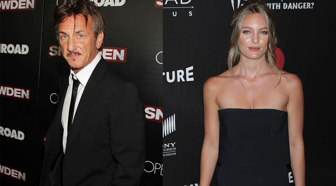 Sean Penn est en couple avec Leila George, fille de l'acteur Vincent d'Onofrio. 