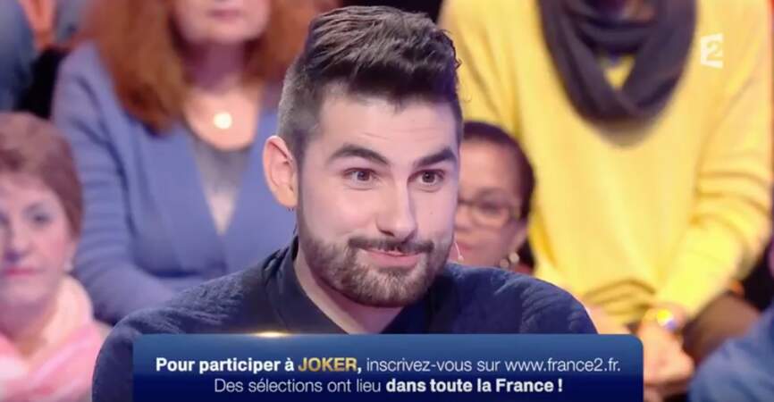 Look beaucoup plus sobre dans Joker, sur France 2