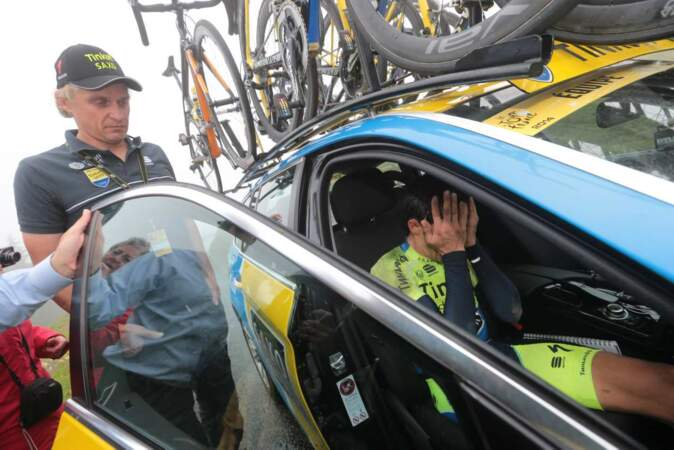 Enfin, son rival, Alberto Contador (Tinkoff-Saxo) a également abandonné lors de la 10ème étape
