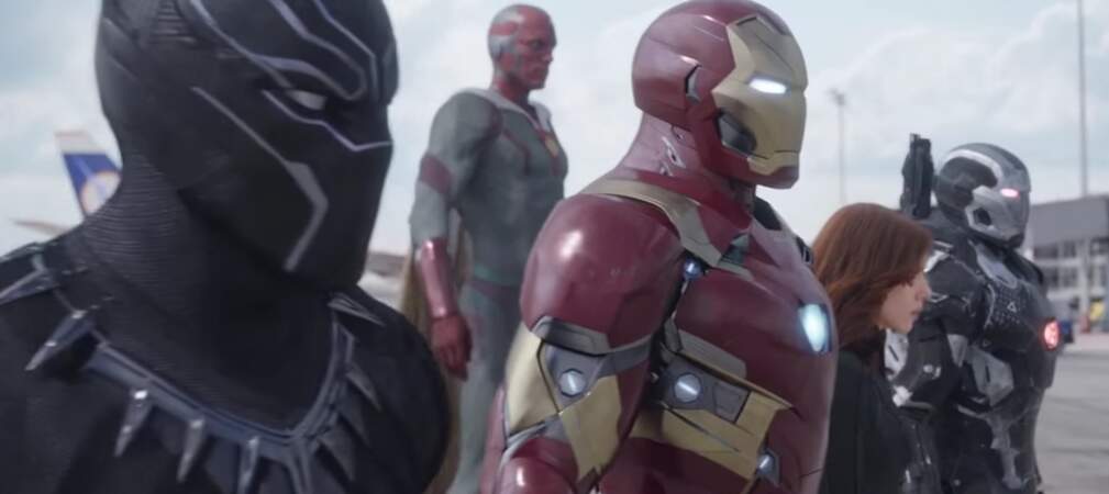 En face, on retrouve la Team Iron Man
