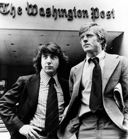 Les hommes du président : Dustin Hoffman et Robert Redford sont Bernstein et Woodward, qui ont révélé le Watergate 