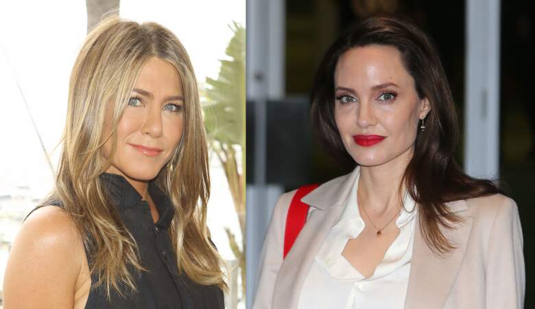 Jennifer Aniston et Angelina Jolie, deux actrices aussi différentes l'une de l'autre...