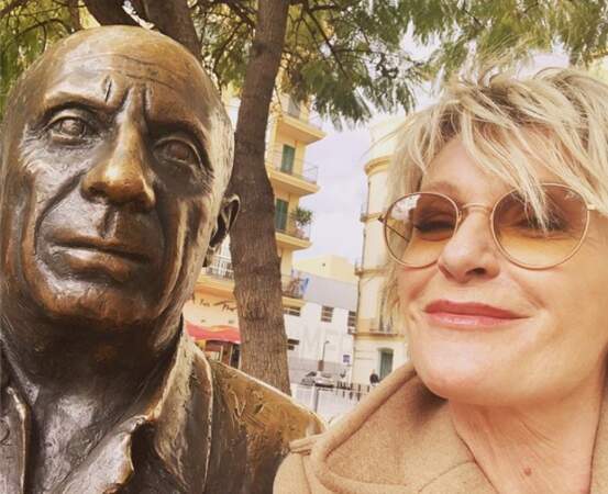 Sophie Davant a rencontré Pablo Picasso (ou presque) à Malaga. 