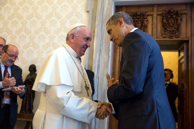 Quelques jours plus tard, Barack Obama se rendait au Vatican pour rencontre le Pape