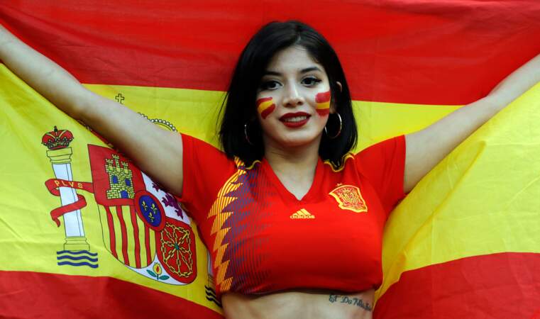 L'Espagne compte quelques ferventes supportrices
