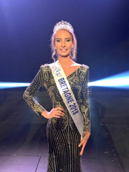 Emilie Bachellereau a été élue Miss Bretagne