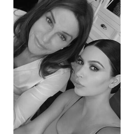 Kim Kardashian avec Caitlyn.