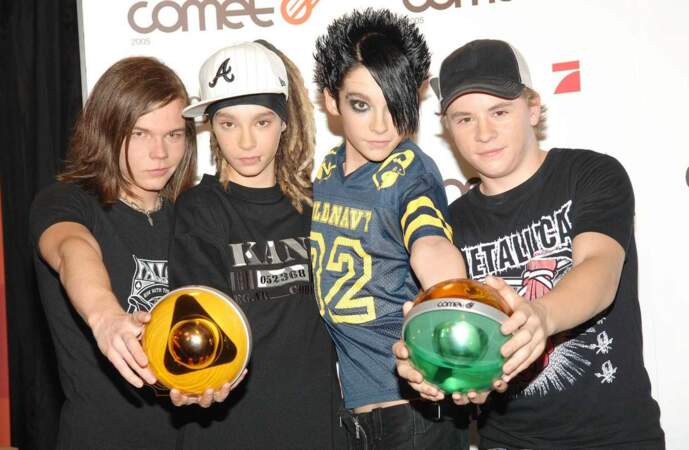 Coucou, voici les Tokio Hotel en 2005 ! Vous vous rappelez de ces looks ?