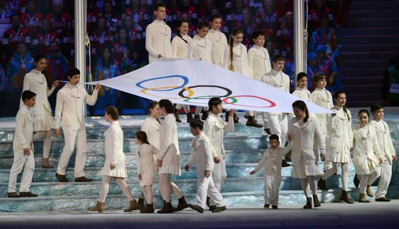 La cérémonie de clôture des Jeux Olympiques de Sotchi 2014