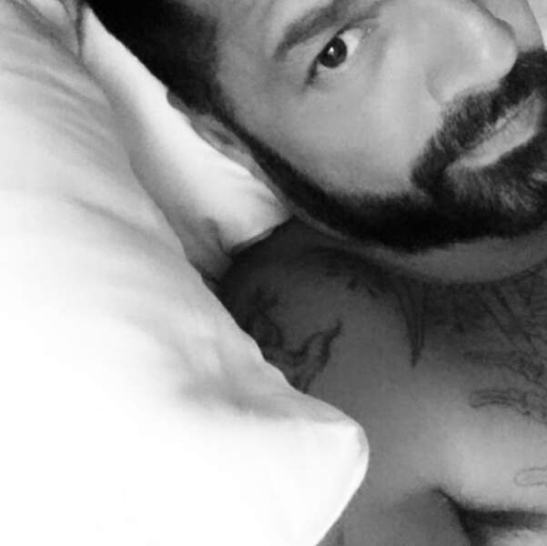 Ricky Martin dans son lit 