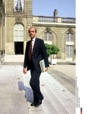 Alain Juppé, alors ministre chargé du Budget en 1986