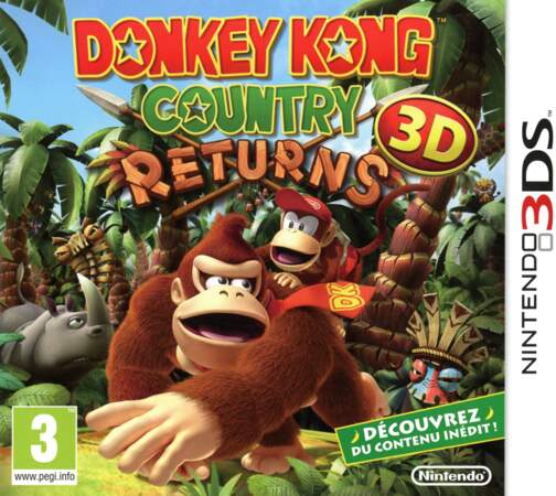 Donkey Kong Country Returns 3D - Nintendo 3DS (2013)