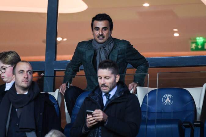 L'Emir du Qatar ne pouvait pas non plus manque ce PSG/Liverpool