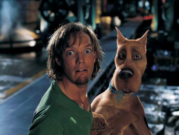 SCOOBY DOO (2001), avec Matthew Lillard : le plus peureux des clébards