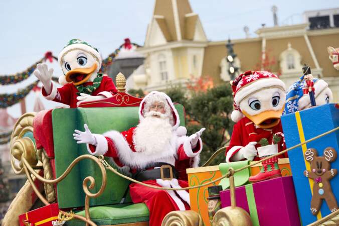 Le père Noel est déjà à Disneyland Paris