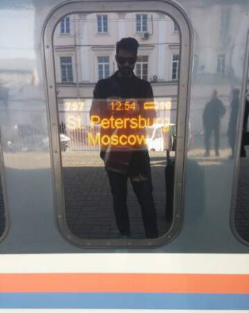 Et Florent Motte a pris le train en Russie. 