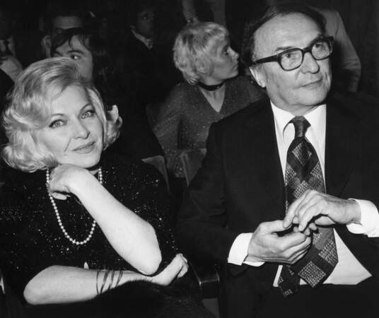 Line Renaud et Loulou Gasté, décédé le 8 janvier 1995.