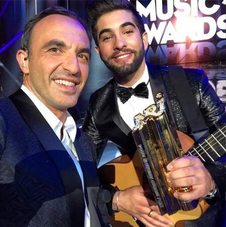 Ouvrons une parenthèse NRJ Music Awards. Nikos, passion selfie, partie 1
