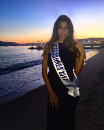 D'abord Miss Cannes, elle a été sacrée Miss Côte d'Azur ! 