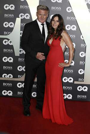 Le Chef Gordon Ramsay et sa femme Tana Ramsay