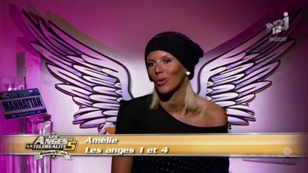 Amélie Neten (Saison 4) participe aux Anges...régulièrement