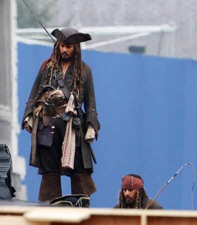 Coucou Johnny Depp et sa doublure Jack Sparrow ! On valide !