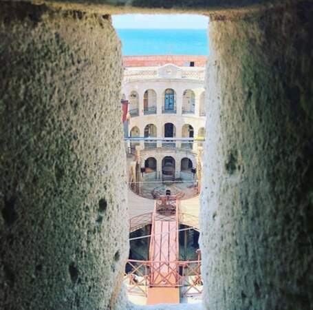 Vincent Cerutti partage une superbe photo de l'intérieur du Fort