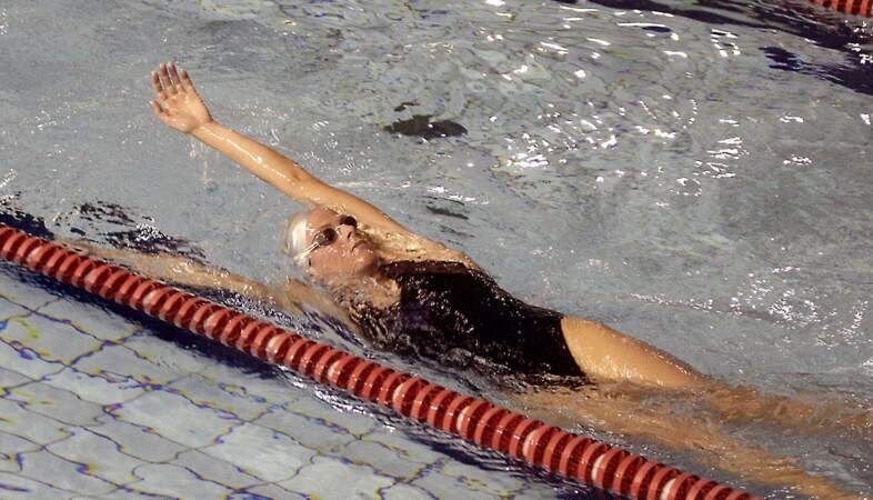 La championne de natation Charlene Wittstock s'entraînait à Monaco en 2006