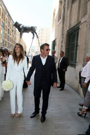 C'est le samedi 27 août que Benjamin Castaldi et Aurore Aleman se sont dit oui à Marseille.