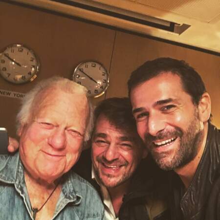 Grégory Fitoussi n'oublie pas de sourire avec Thierry Godart et Philippe Nahon