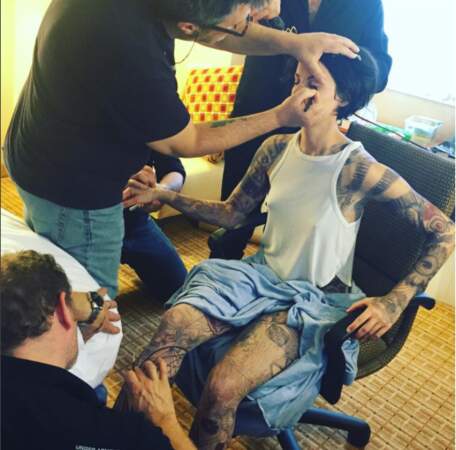 Pour incarner son personnage dans Blindspot, Jaimie Alexander se fait dessiner 200 faux tatouages sur le corps