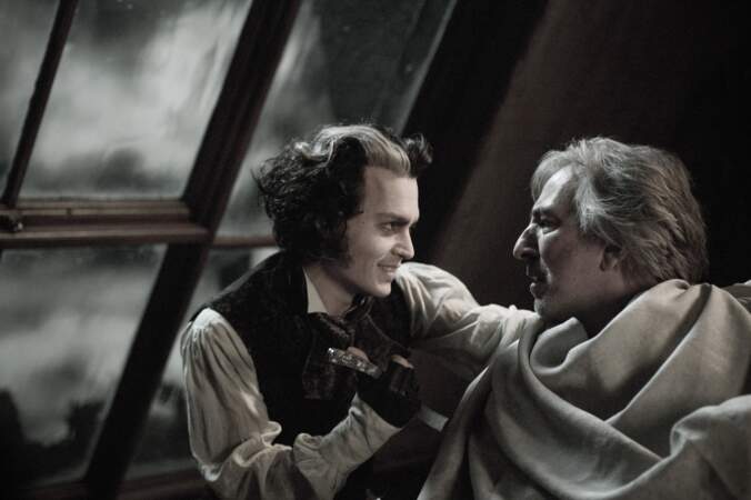 Sweeney Todd (2007) : Johnny Depp et Alan Rickman