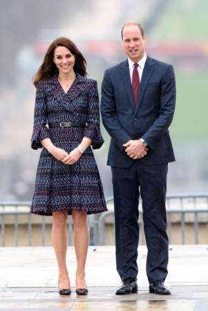 Le Prince William et Kate Middleton sont de passage dans notre capitale