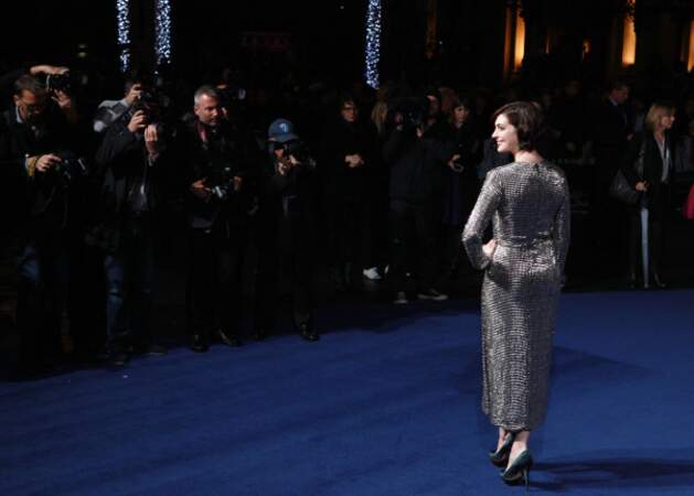 Anne Hathaway à l'Avant-Première de Interstellar de Londres
