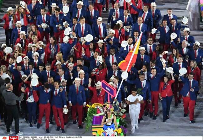 L'Espagne avait choisi comme porte-drapeau Rafael Nadal 