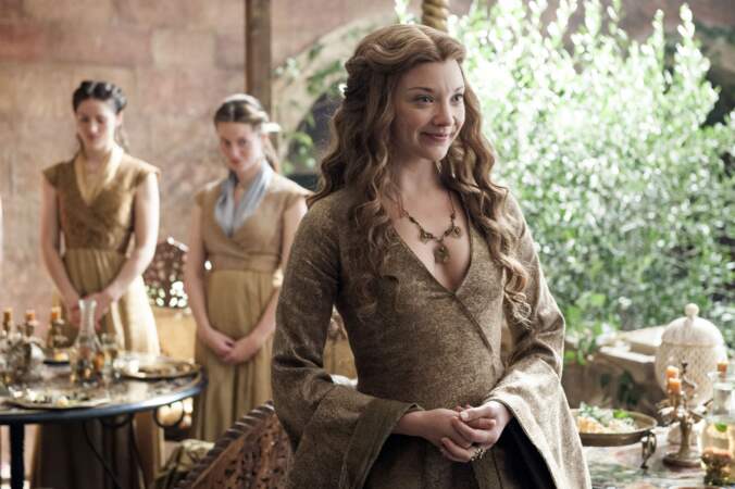 Natalie Dormer prête ses traits à Margaery Tyrell, qui épouse Tommen Lannister