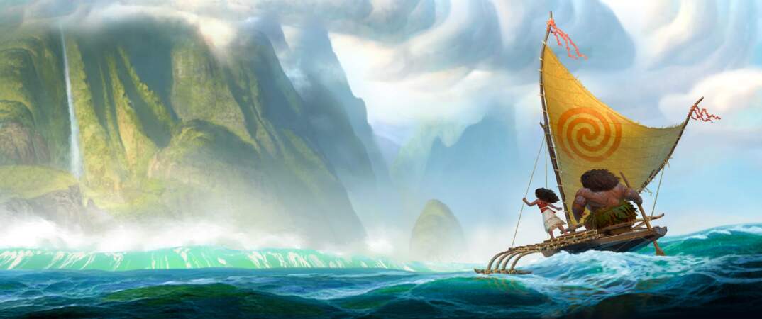 Dans Vaiana, la jeune Moana est une navigatrice du Pacifique Sud qui tente de retrouver une île mystérieuse (30/11)