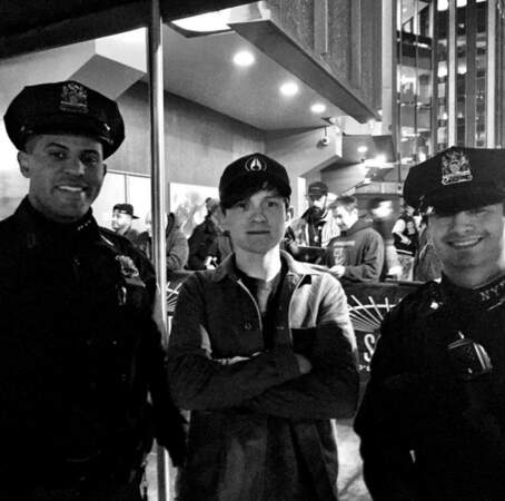 Bien entouré par le NYPD